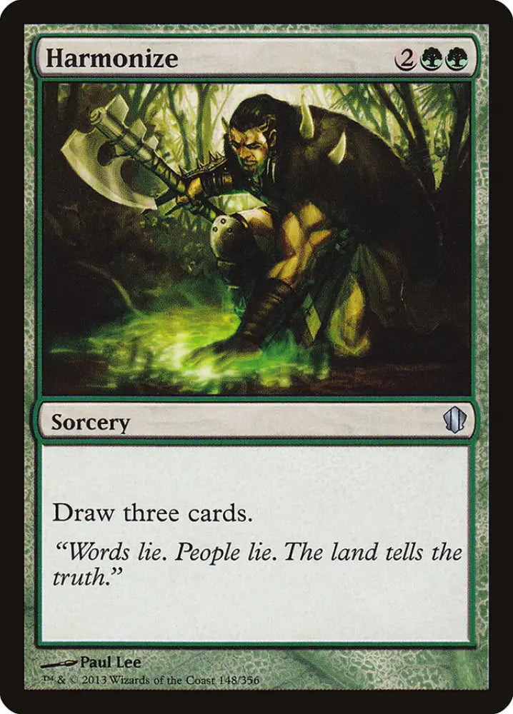 Harmonize [Commander 2013] - MTG Single