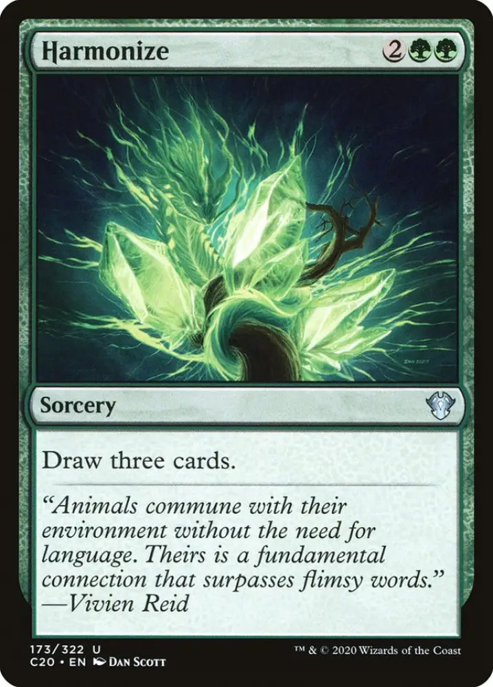 Harmonize [Commander 2020] - MTG Single