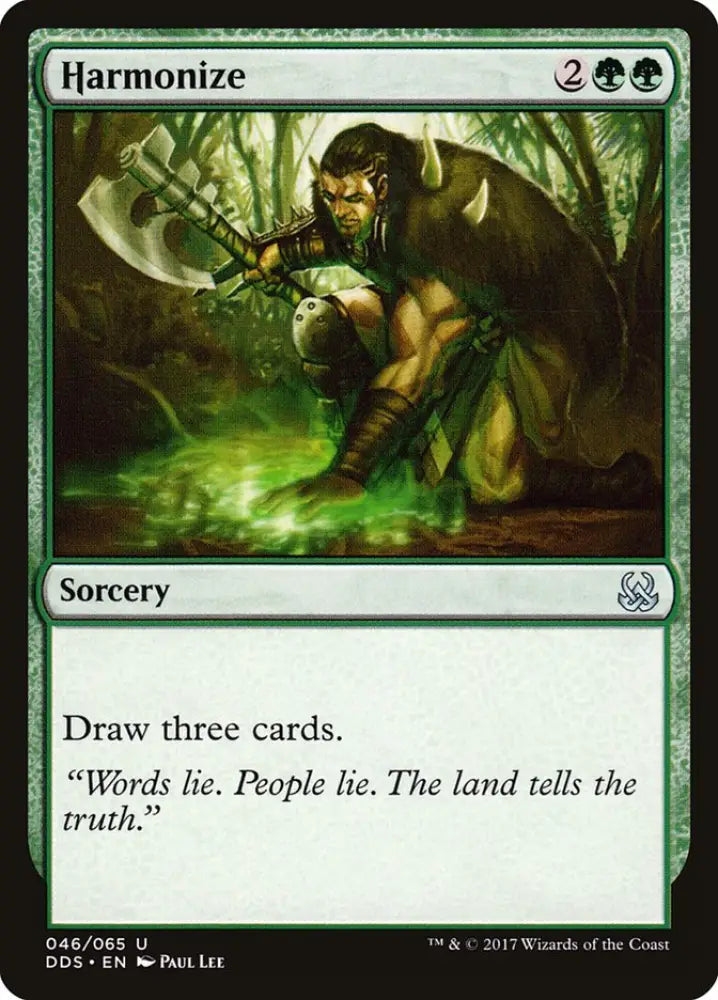 Harmonize [Duel Decks: Mind vs. Might] - MTG Single