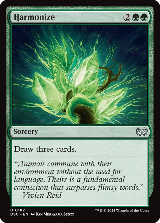 Harmonize [Duskmourn: House of Horror Commander] - MTG Single