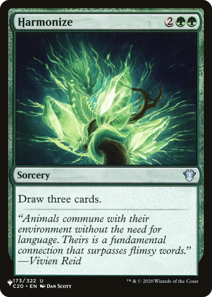 Harmonize [Secret Lair: From Cute to Brute] - MTG Single