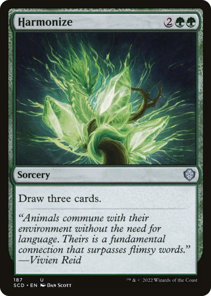 Harmonize [Starter Commander Decks] - MTG Single