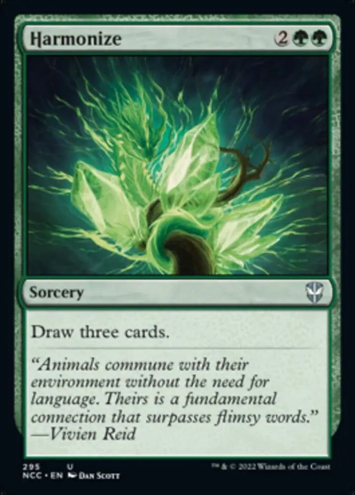 Harmonize [Streets of New Capenna Commander] - MTG Single
