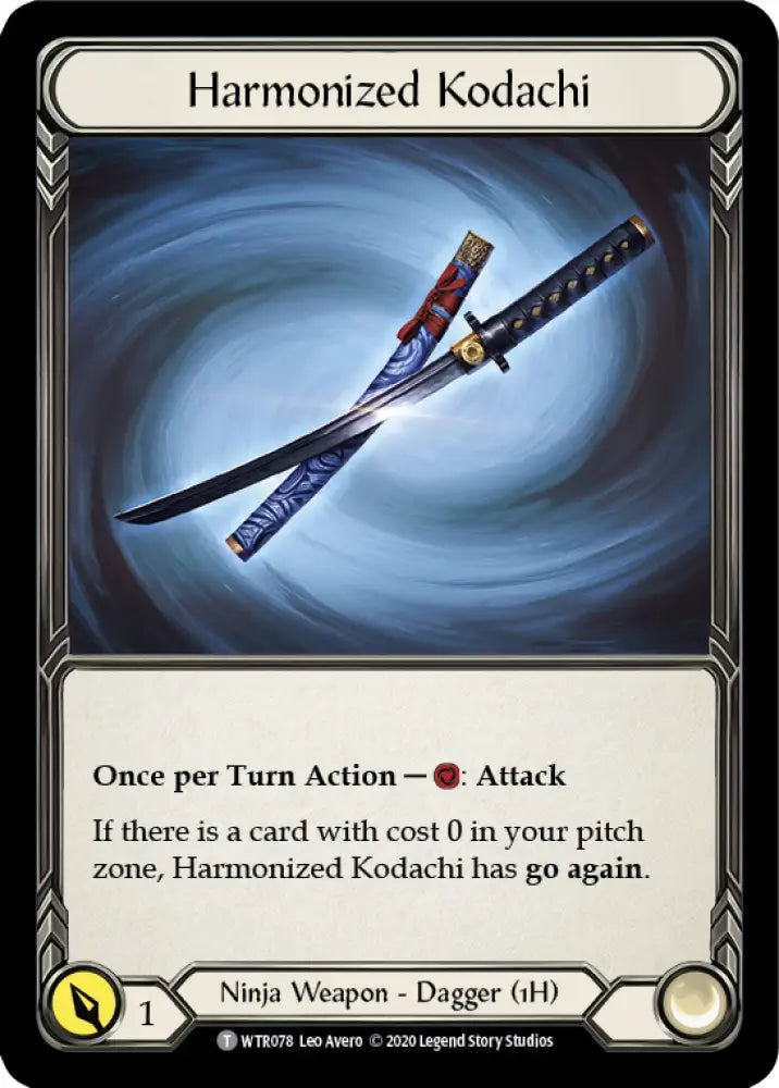 Harmonized Kodachi // Dorinthea [Welcome to Rathe Unlimited] Unlimited Normal - Flesh And Blood Single