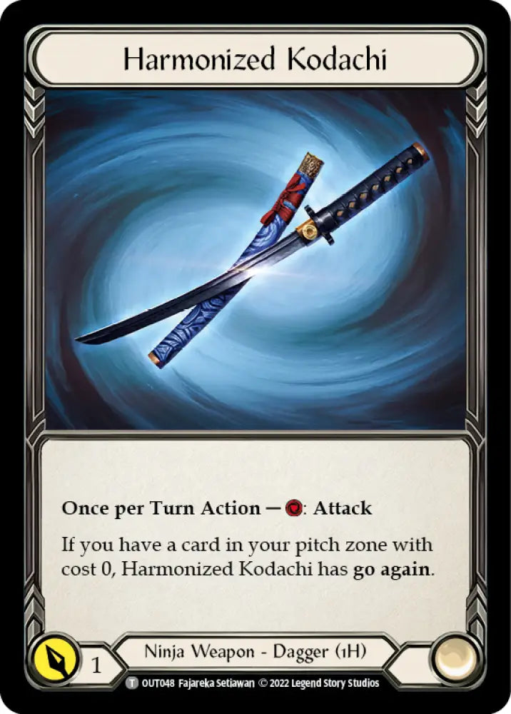 Harmonized Kodachi [Outsiders] - Flesh And Blood Single