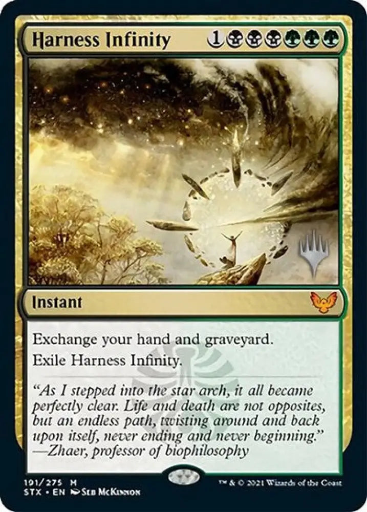Harness Infinity (Promo Pack) [Strixhaven: School of Mages Promos] - MTG Single