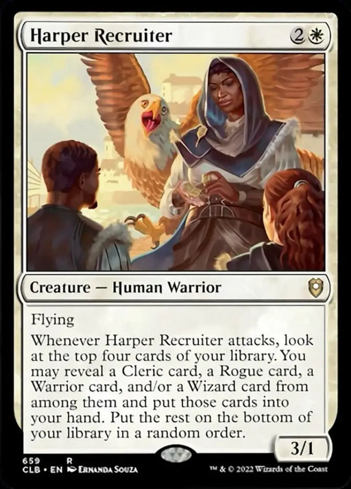 Harper Recruiter [Commander Legends: Battle for Baldur’s Gate] - MTG Single