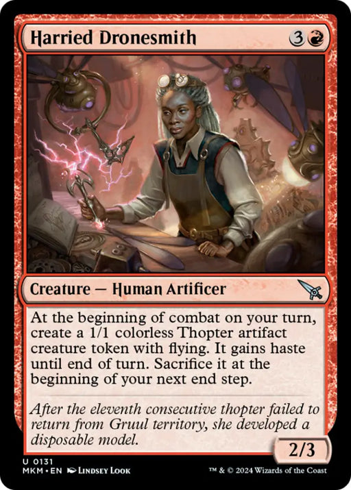 Harried Dronesmith [Murders at Karlov Manor] - MTG Single