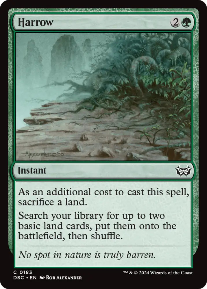 Harrow [Duskmourn: House of Horror Commander] - MTG Single