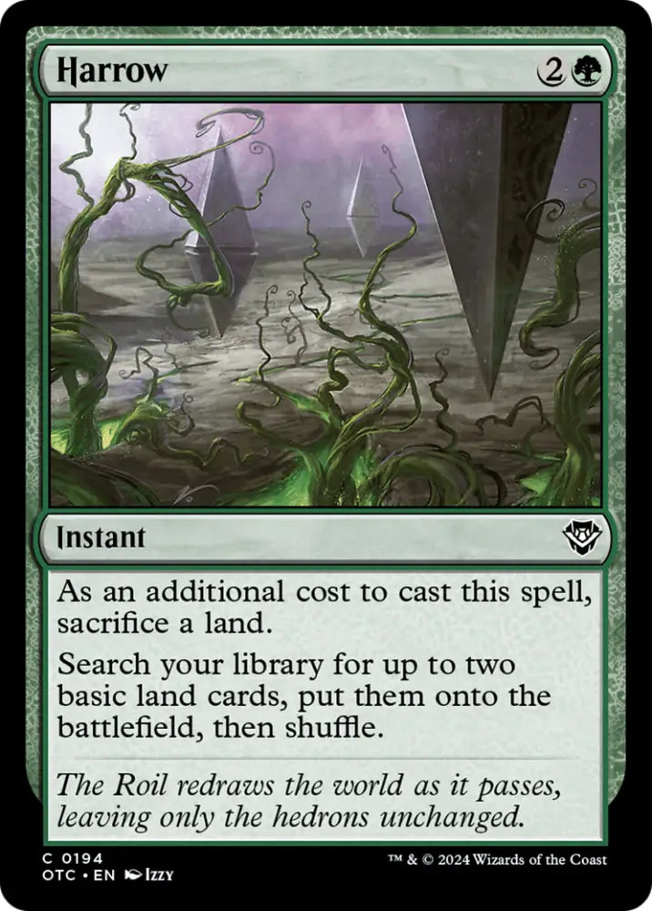 Harrow [Outlaws of Thunder Junction Commander] - MTG Single