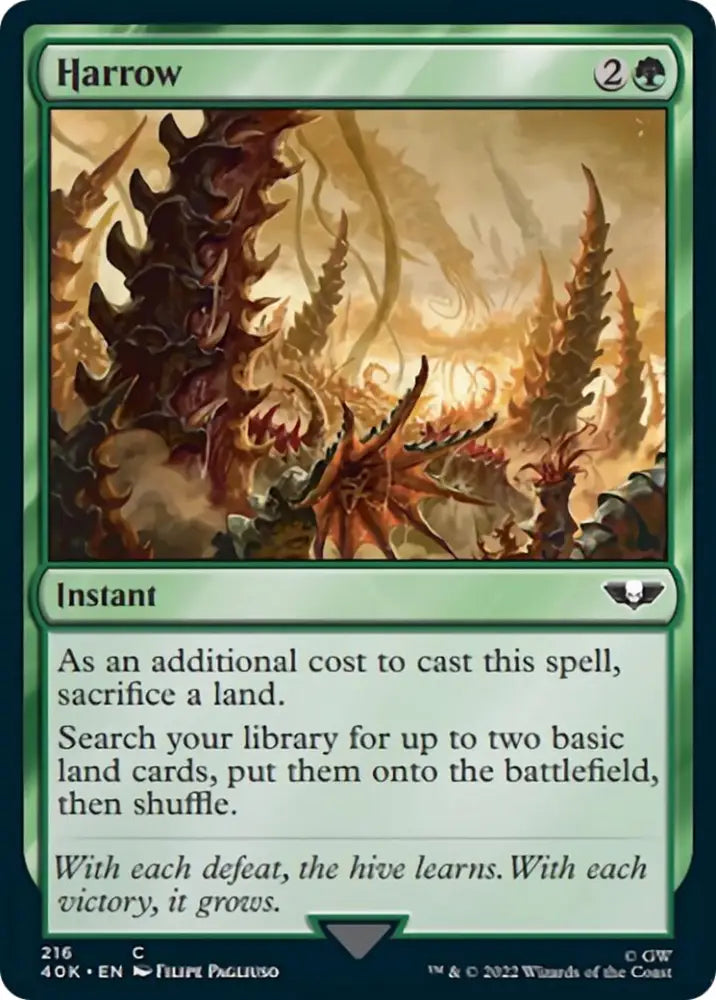Harrow (Surge Foil) [Warhammer 40,000] - MTG Single