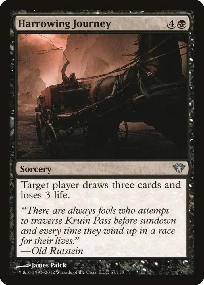 Harrowing Journey [Dark Ascension] - MTG Single