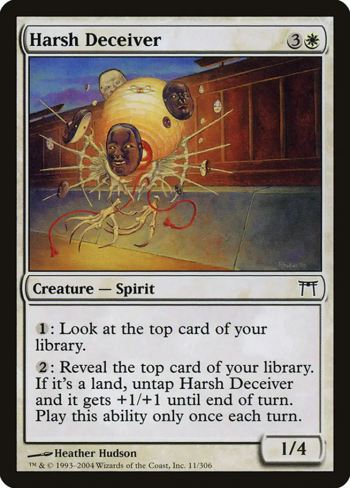 Harsh Deceiver [Champions of Kamigawa] - MTG Single