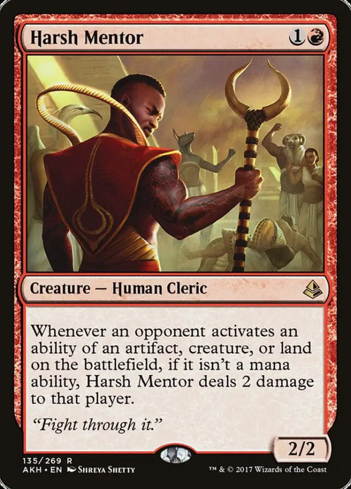 Harsh Mentor [Amonkhet] - MTG Single
