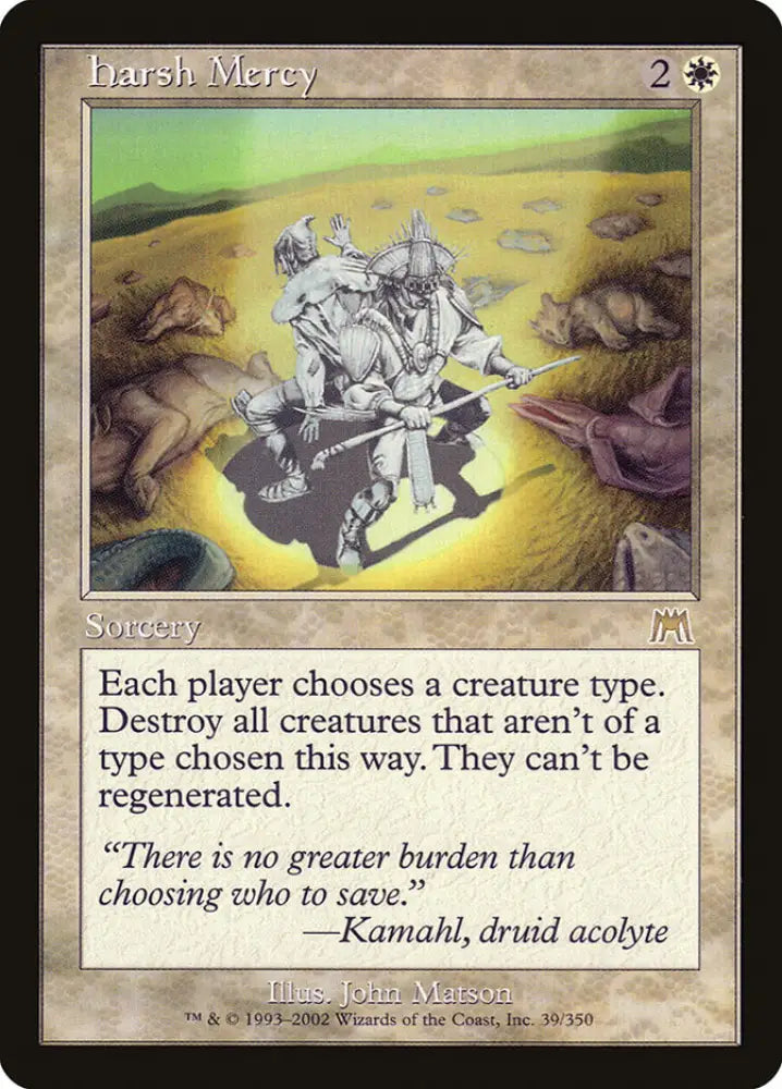 Harsh Mercy [Onslaught] - MTG Single