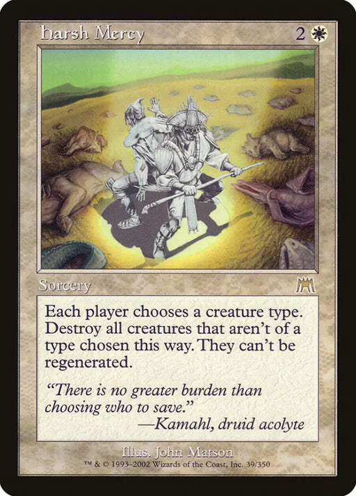 Harsh Mercy [Onslaught] - MTG Single