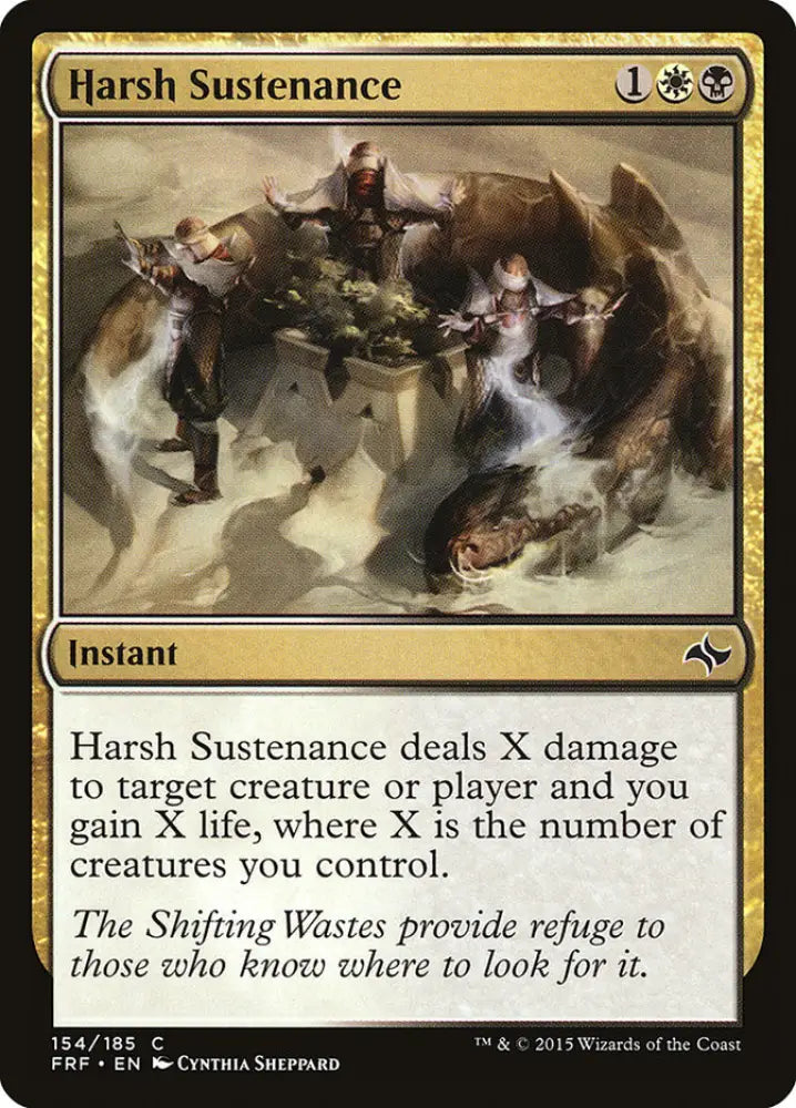 Harsh Sustenance [Fate Reforged] - MTG Single