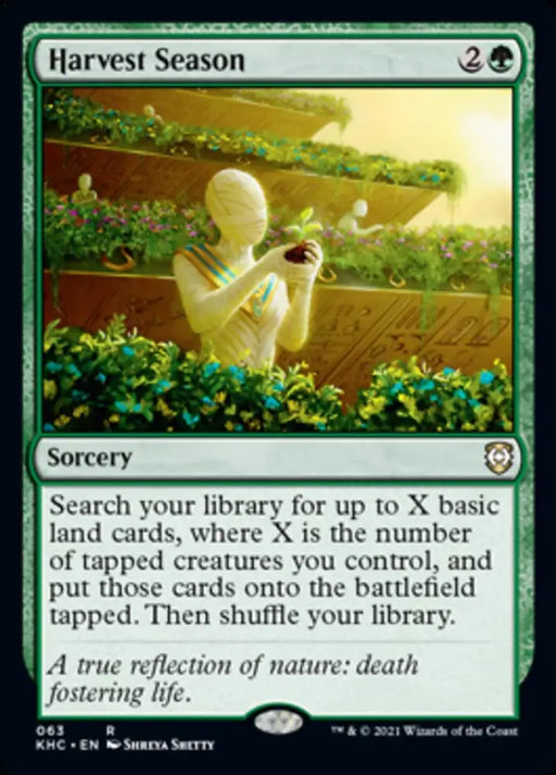 Harvest Season [Kaldheim Commander] - MTG Single