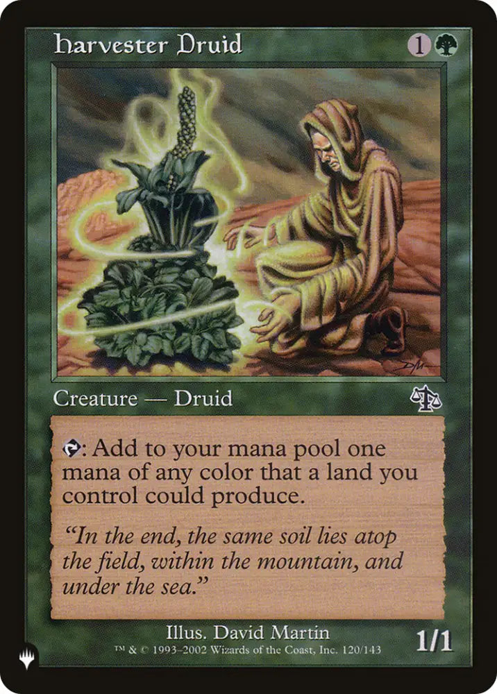 Harvester Druid [The List] - MTG Single