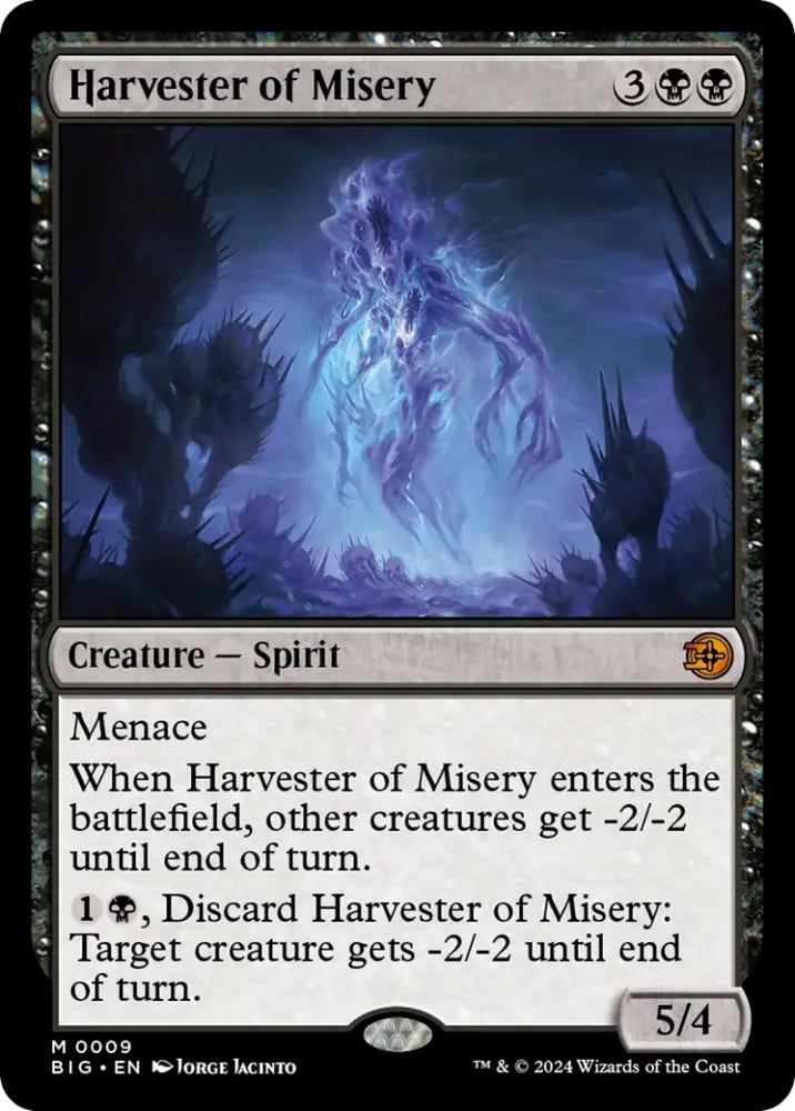 Harvester of Misery [Outlaws of Thunder Junction: The Big Score] - MTG Single