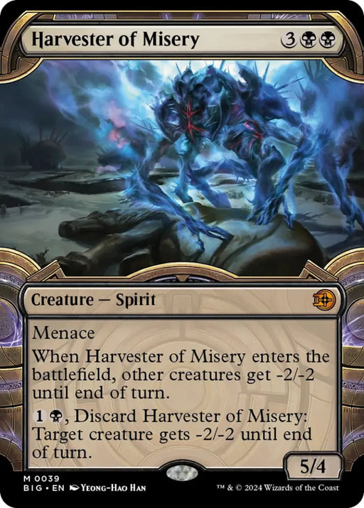 Harvester of Misery (Showcase) [Outlaws of Thunder Junction: The Big Score] - MTG Single