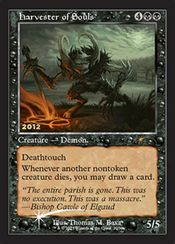 Harvester of Souls [30th Anniversary Promos] - MTG Single