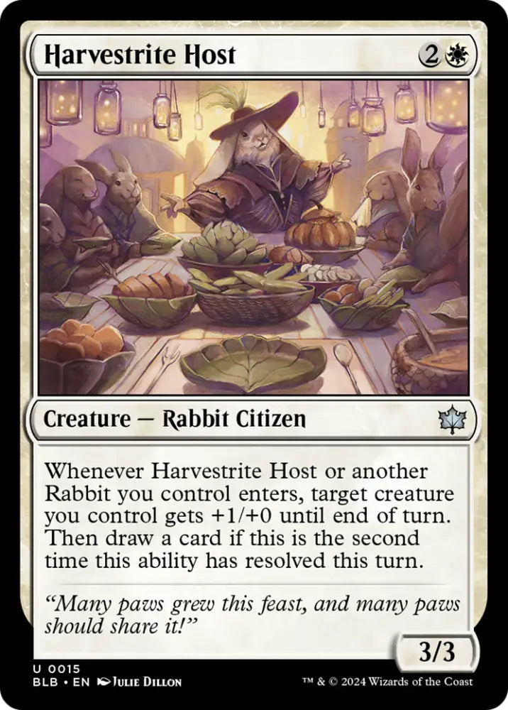 Harvestrite Host [Bloomburrow] - MTG Single