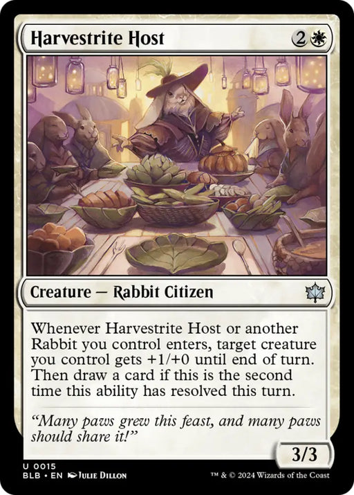 Harvestrite Host [Bloomburrow] - MTG Single