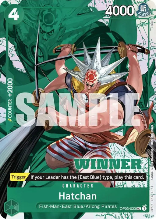 Hatchan (Winner Pack Vol. 6) (OP03-033) [One Piece Promotion Cards]