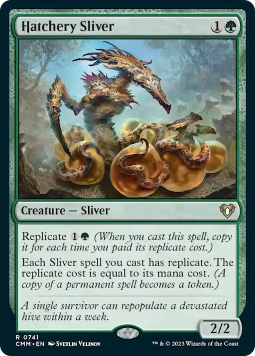 Hatchery Sliver [Commander Masters] - MTG Single