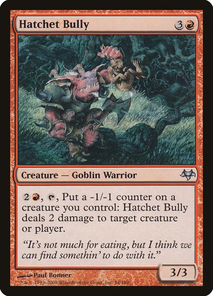 Hatchet Bully [Eventide] - MTG Single