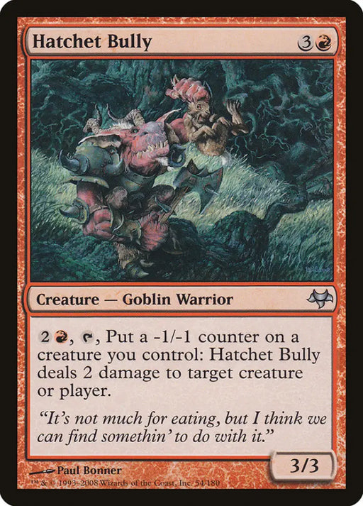 Hatchet Bully [Eventide] - MTG Single