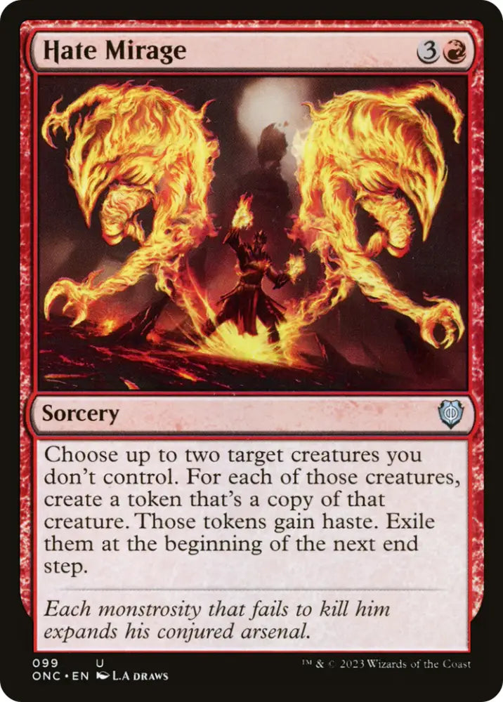 Hate Mirage [Phyrexia: All Will Be One Commander] - MTG Single