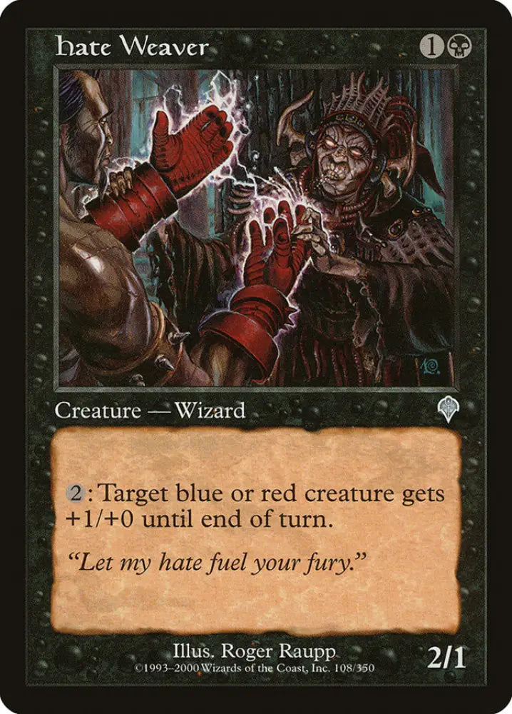 Hate Weaver [Invasion] - MTG Single
