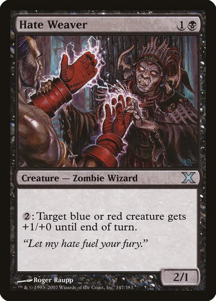 Hate Weaver [Tenth Edition] - MTG Single