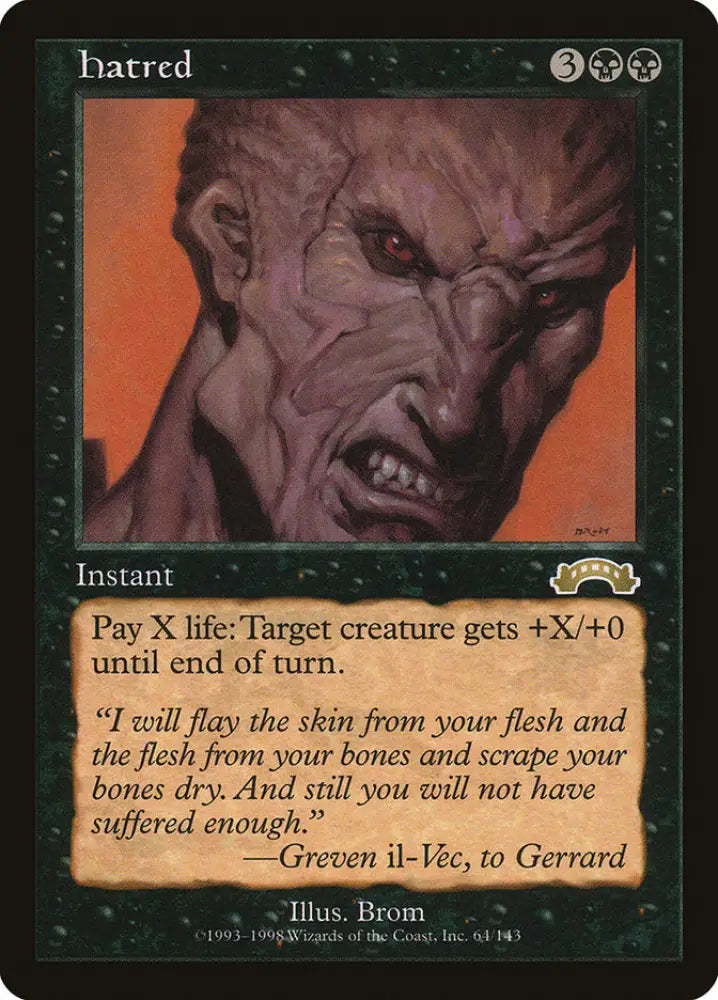 Hatred [Exodus] - MTG Single