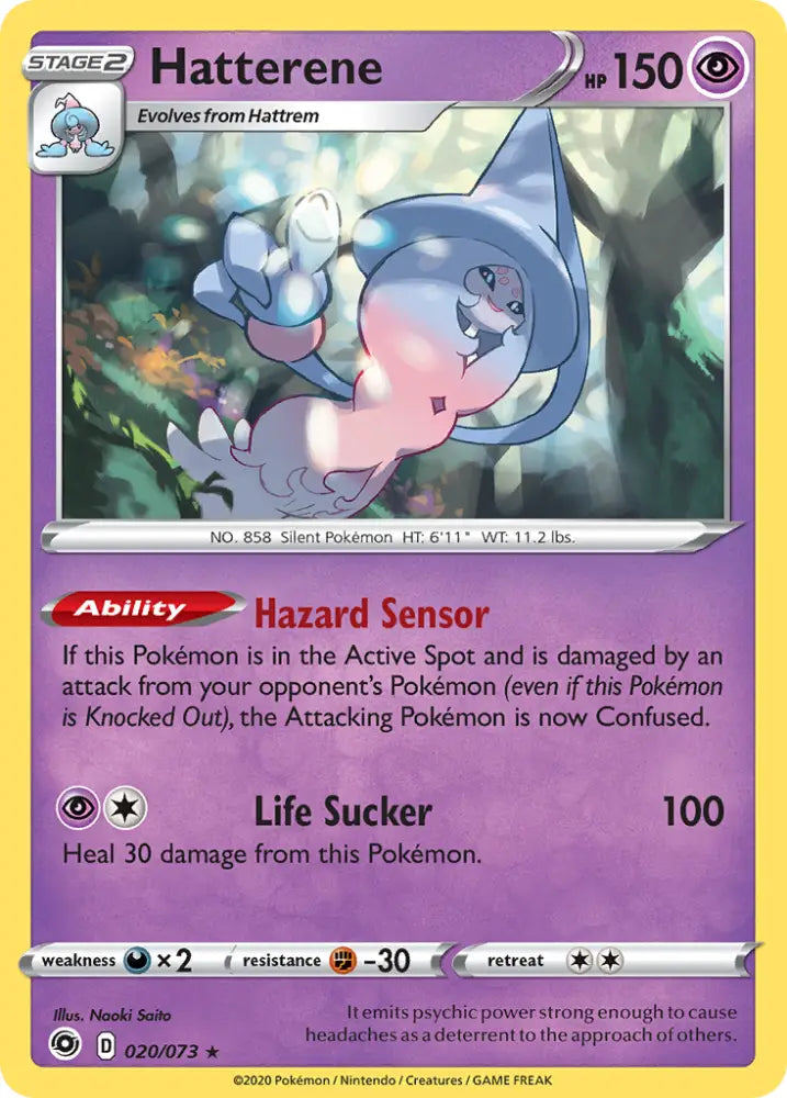 Hatterene (020/073) [Sword & Shield: Champion’s Path] - Pokemon Single