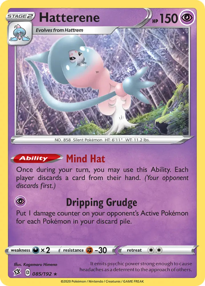 Hatterene (085/192) [Sword & Shield: Rebel Clash] - Pokemon Single