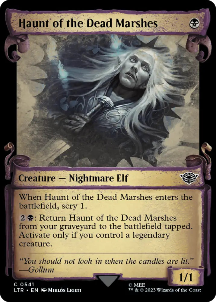 Haunt of the Dead Marshes [The Lord of the Rings: Tales of Middle-Earth Showcase Scrolls] - MTG Single