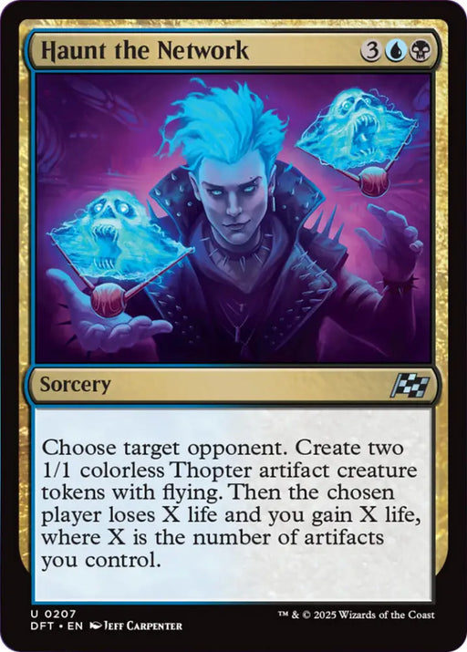 Haunt the Network [Aetherdrift] - MTG Single