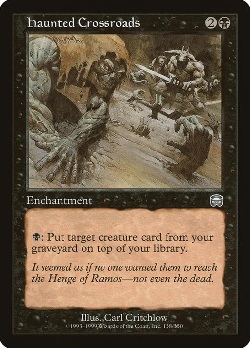 Haunted Crossroads [Mercadian Masques] - MTG Single