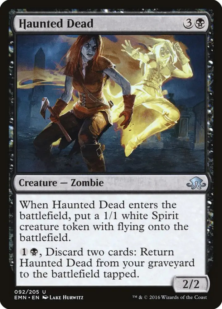 Haunted Dead [Eldritch Moon] - MTG Single