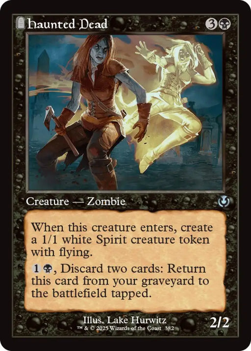 Haunted Dead (Retro Frame) [Innistrad Remastered] - MTG Single