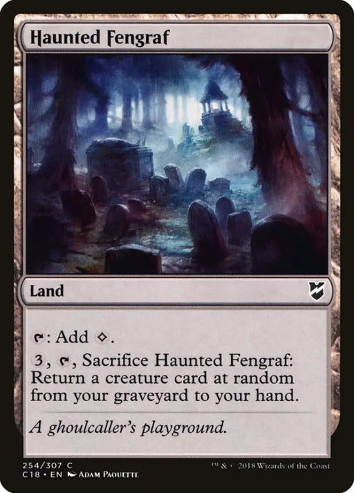 Haunted Fengraf [Commander 2018] - MTG Single