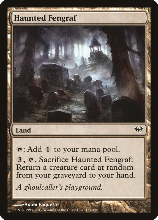 Haunted Fengraf [Dark Ascension] - MTG Single
