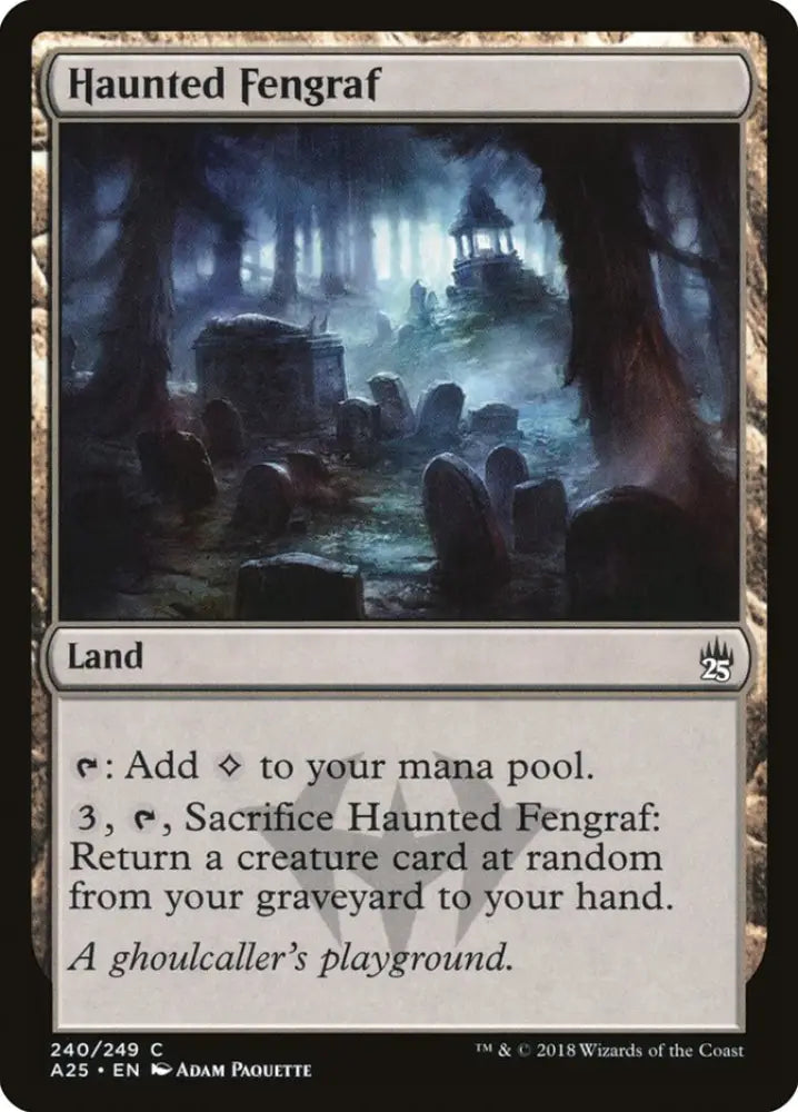 Haunted Fengraf [Masters 25] - MTG Single