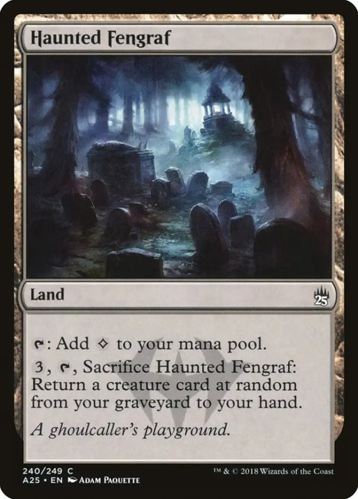 Haunted Fengraf [Masters 25] - MTG Single