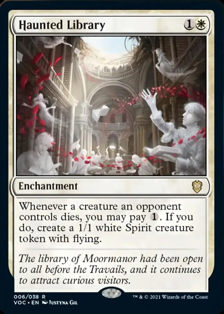 Haunted Library [Innistrad: Crimson Vow Commander] - MTG Single
