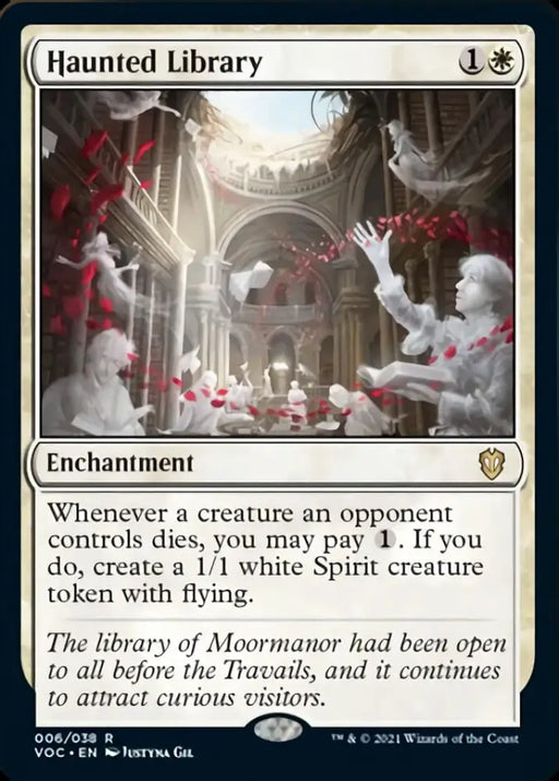 Haunted Library [Innistrad: Crimson Vow Commander] - MTG Single