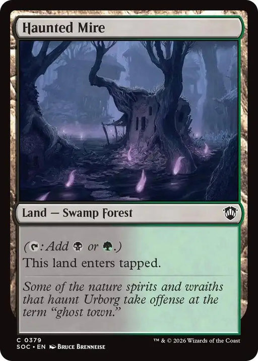 Haunted Mire (379) [Secrets of Strixhaven Commander]